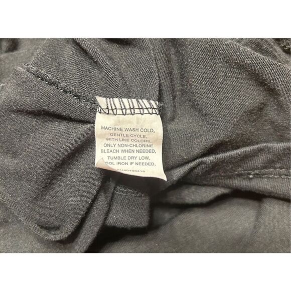 Zoey & Beth Womens Size Small Black Swing Dress With Tie And Adjustable Straps - Picture 5 of 8